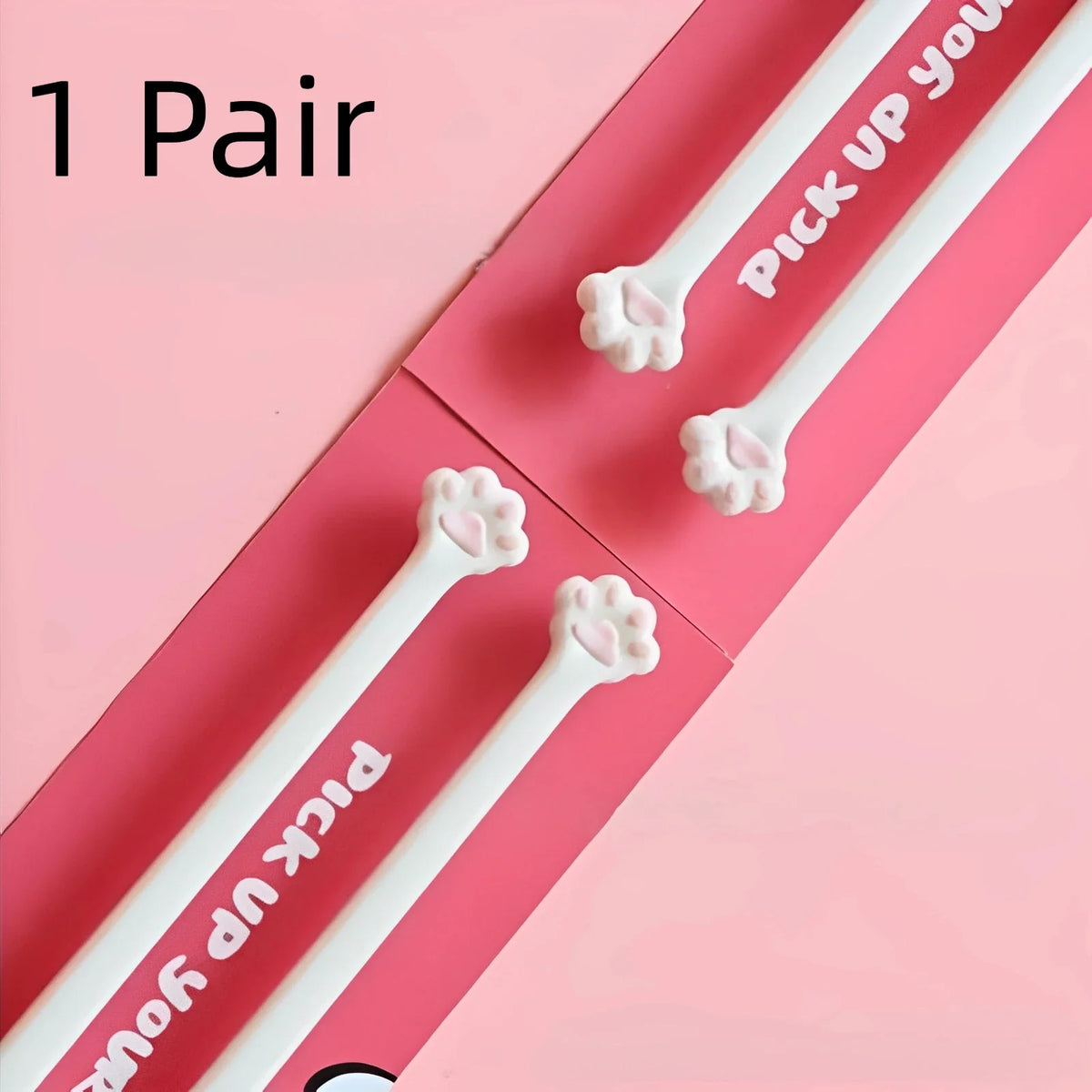 Cat Claw Chopsticks – Creative Reusable Plastic Palm Chopsticks Novelty Chopsticks Axl B