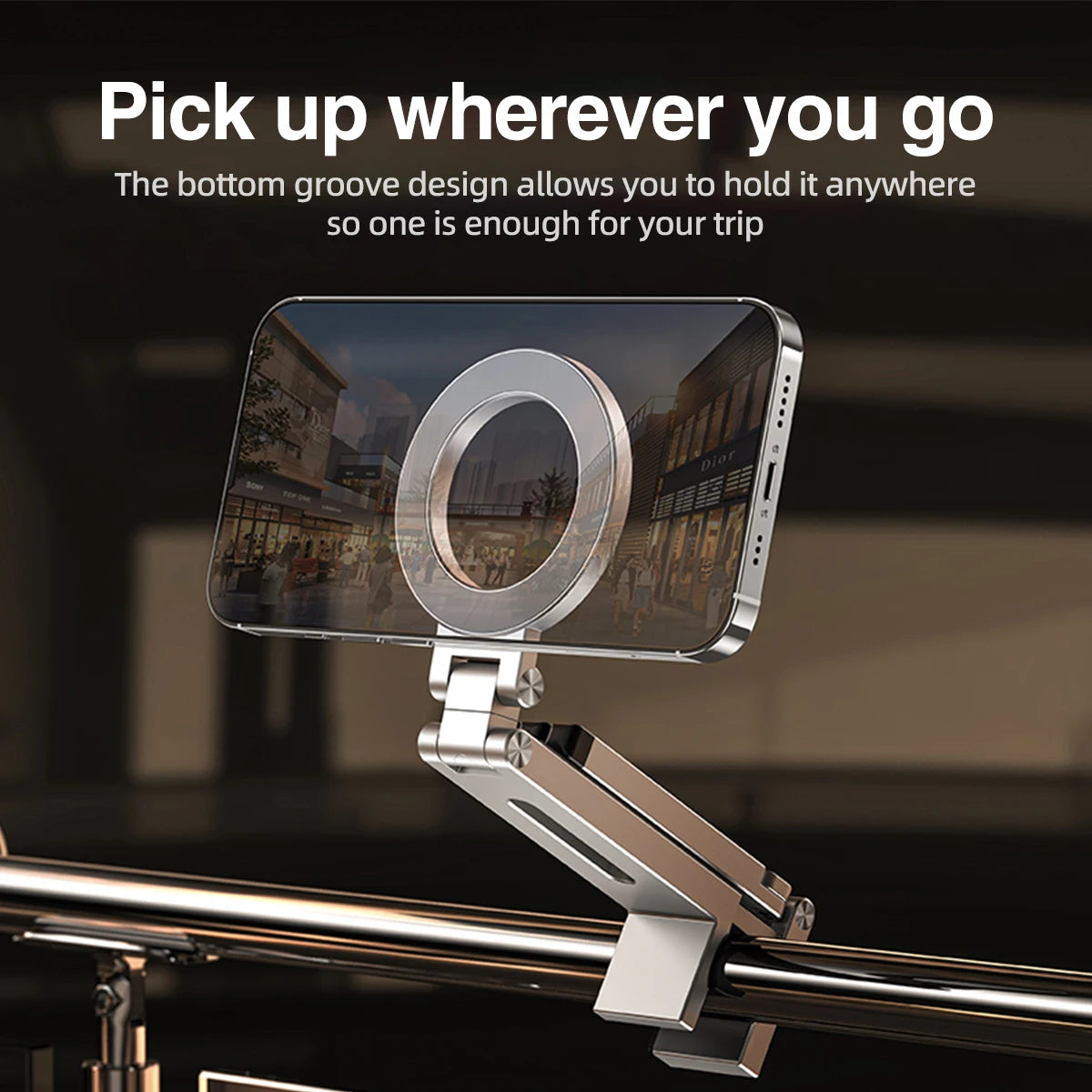 Magnetic Foldable Phone Tripod – 360° MagSafe Stand Phone Tripod Stand Axl