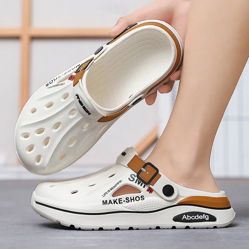 Thick Sole Anti-Slip Beach Sandals & Clogs – Men & Women Beach Sandals Clogs Axl