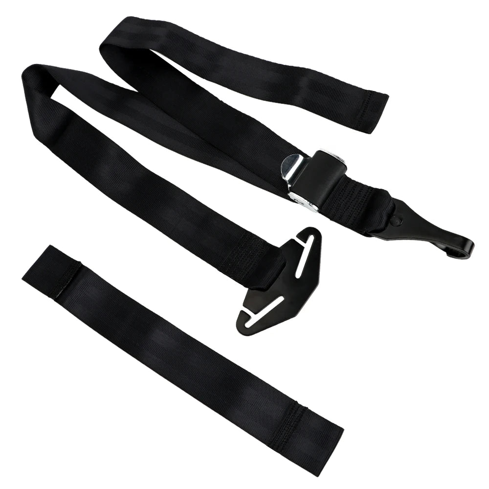 Universal Baby Child Car Seat Safety Connection Belt Car Seat Belt Axl black