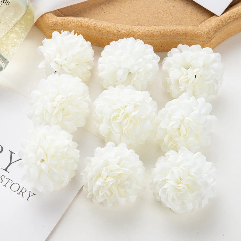 Silk Autumn Hydrangea Artificial Flowers | Wedding & Home Decor Artificial Silk Flowers Axl color 15 5 pcs