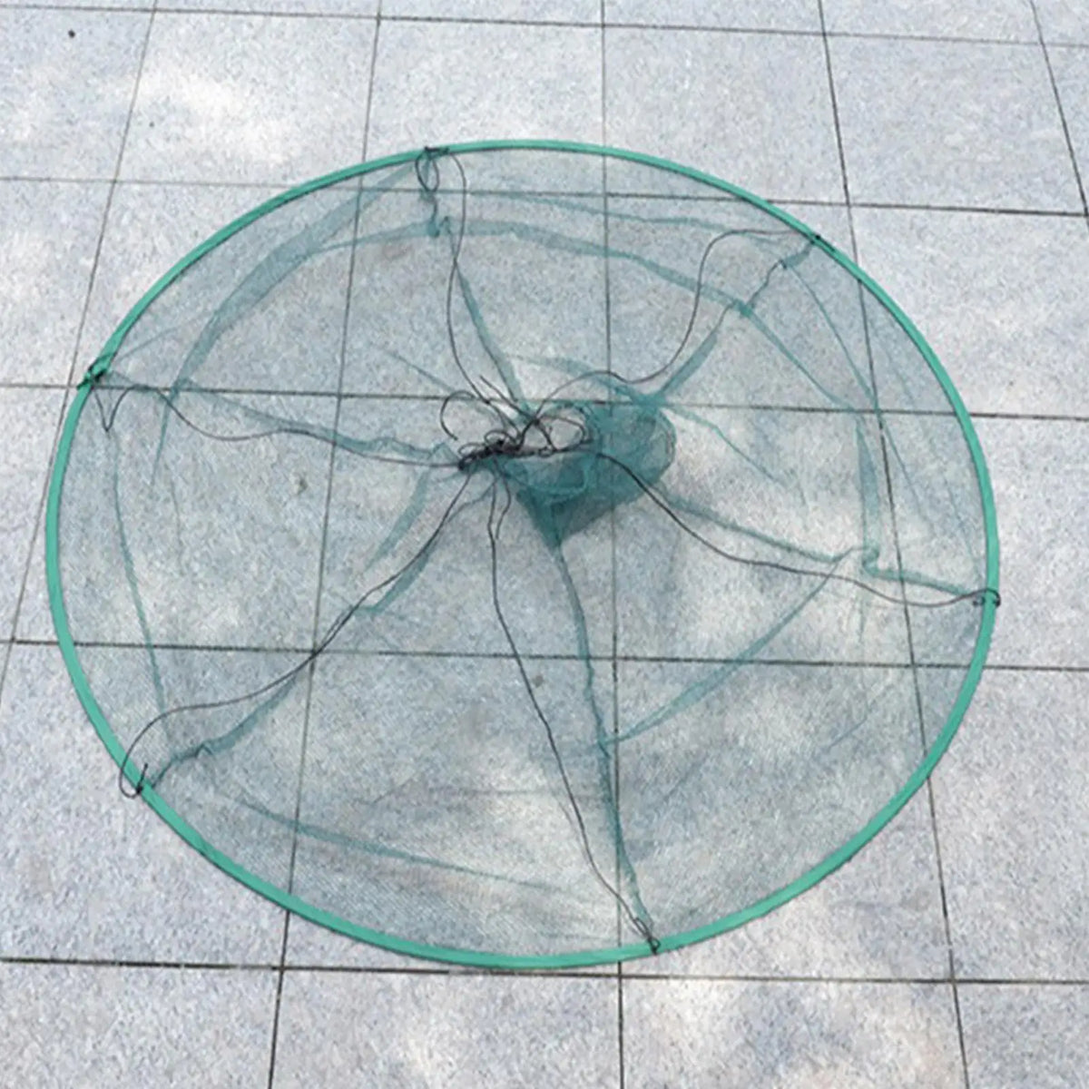 Collapsible Pier Fishing Drop Net – Soft Steel Hoop 80 & 100cm Fishing Drop Net Axl