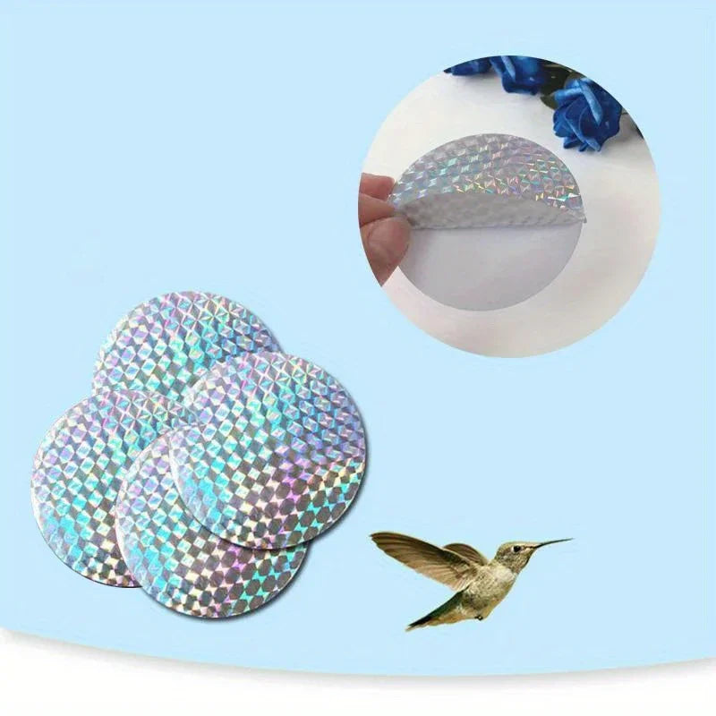 20-Pc Reflective Bird Repellent Scare Discs – Garden & Farm Bird Deterrent Discs Axl