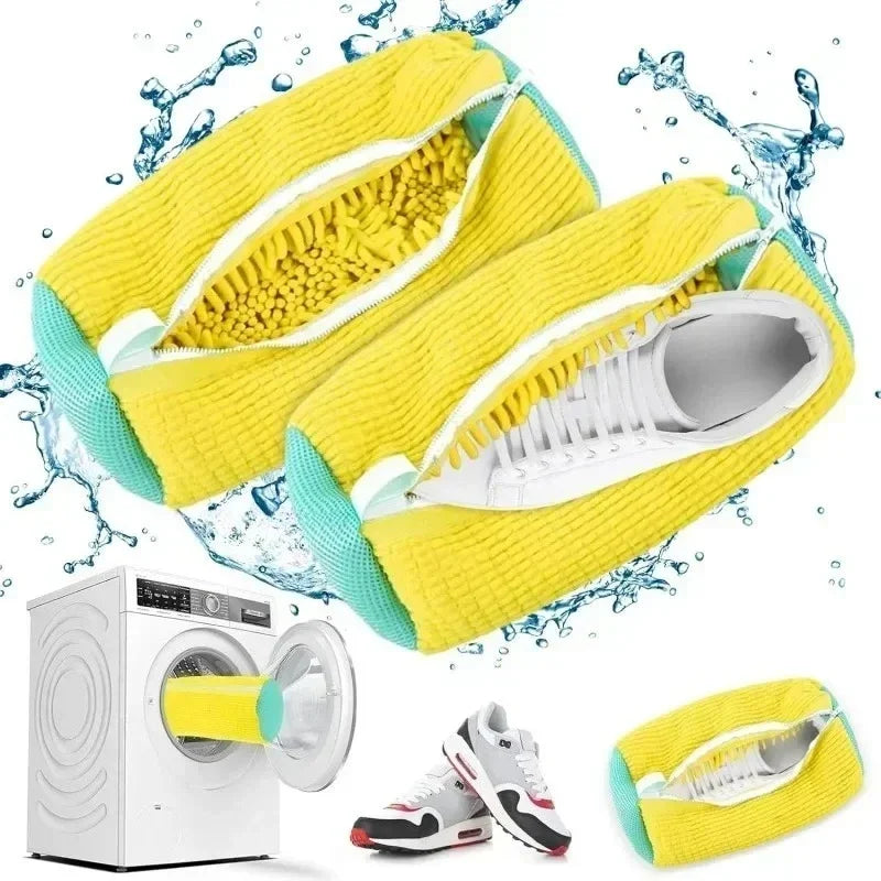 Machine Washable Shoe Laundry Bag – Polyester 1-3 Pack Shoe Laundry Bag Axl