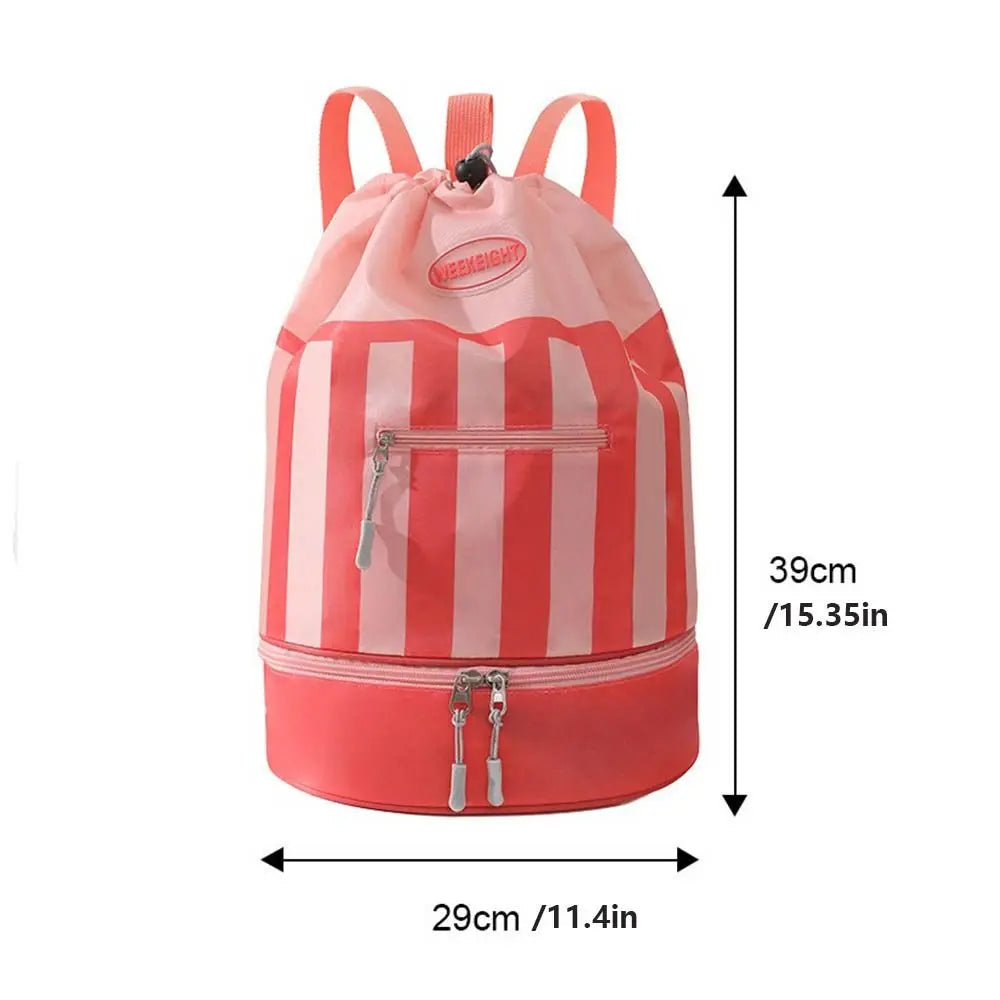 Kids Waterproof Swimming Backpack – Dry/Wet Separation Bag Kids Swim Backpack Axl