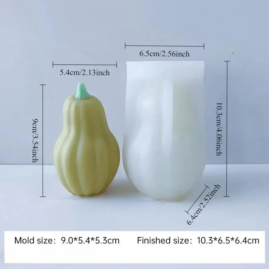 Halloween Pumpkin Mold – DIY Candle, Soap & Plaster Mould Craft Mould Axl