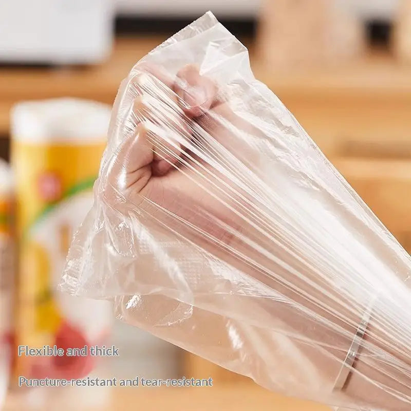 Food Grade PE Food Preservation Bags 200/300/500 Pcs Roll Food Storage Bags Axl