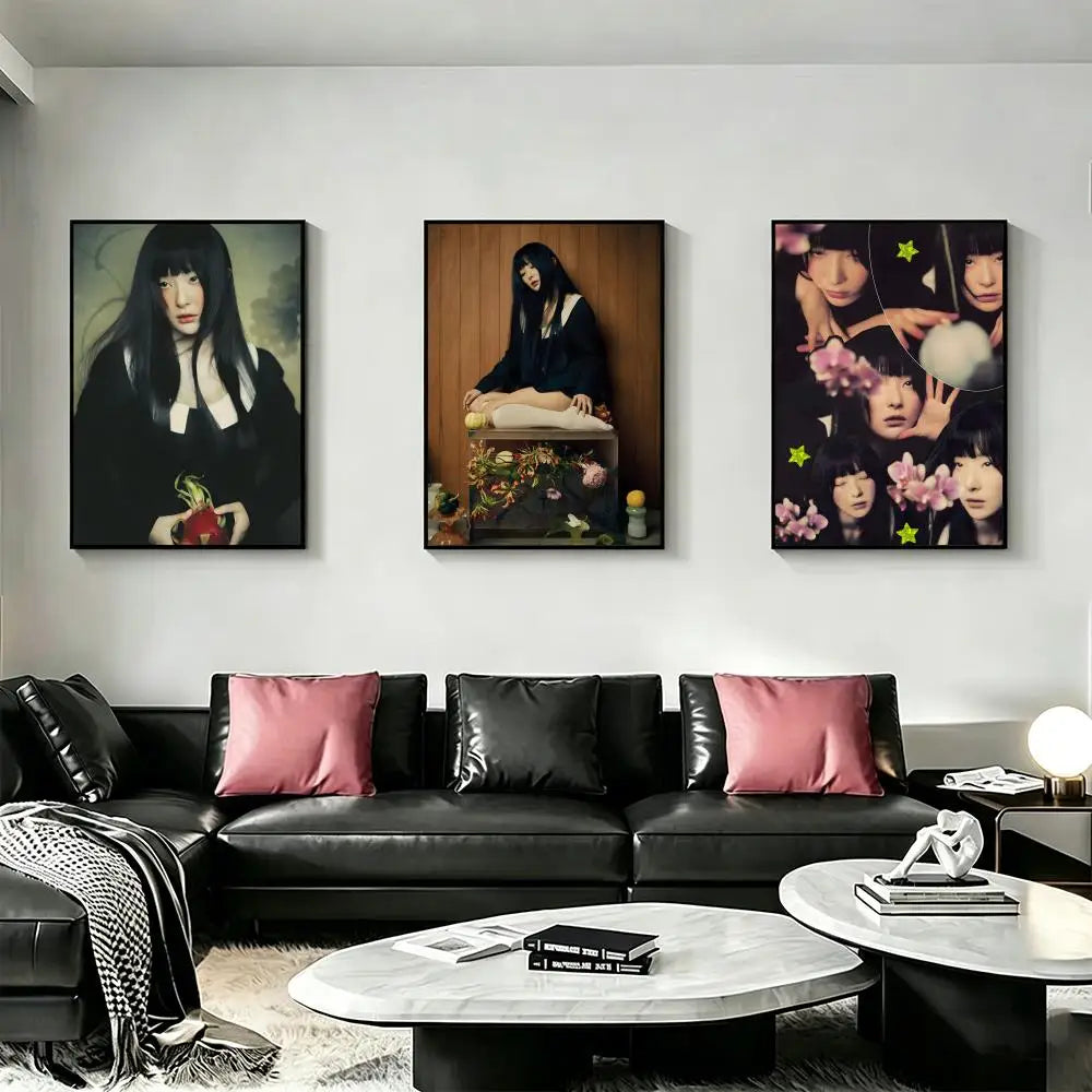 Seulgi Kpop HD Poster | Waterproof Sticky Wall Art Decor Wall Art Poster Axl