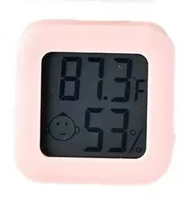 Mini Digital Thermometer Hygrometer – Indoor Temp & Humidity Digital Thermometer Hygrometer Axl Pink