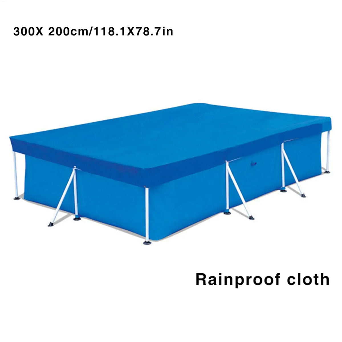 Waterproof Rectangular Pool Cover – Dustproof Winter Blanket Pool Cover Axl