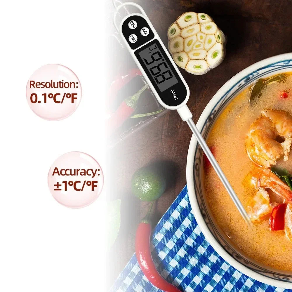 TP300 Digital Food Thermometer – BBQ, Meat & Kitchen Probe Digital Food Thermometer Axl