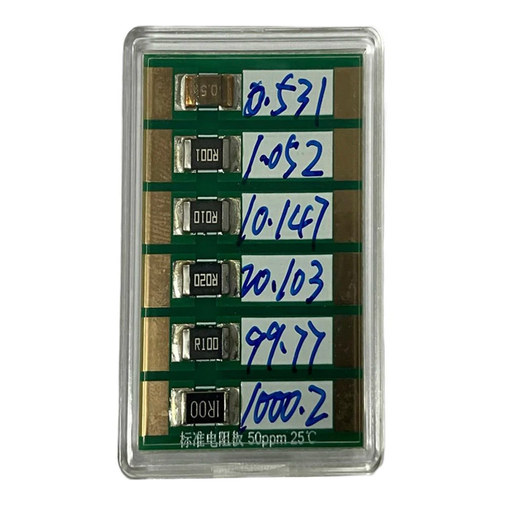 Four-Terminal Resistor Calibration Board | Ohmmeter 0.5–1000mΩ Resistance Calibration Board Axl