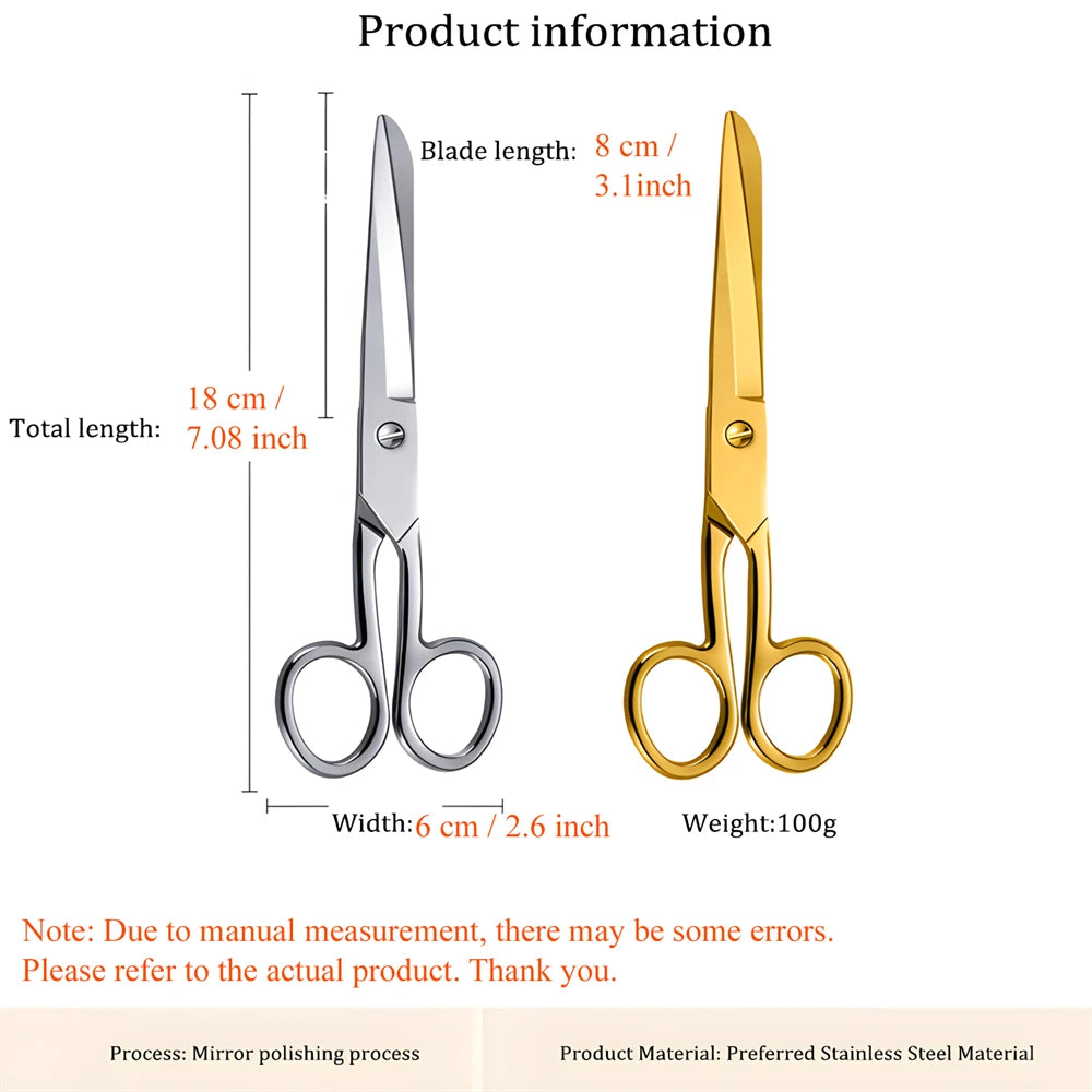 Retro Stainless Steel Sewing Scissors – Tailor & Embroidery Sewing Scissors Axl