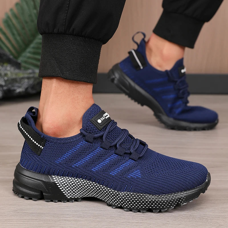 ZULIWAGN Men's Mesh Running Shoes – Breathable Sneakers Men's Running Shoes Axl