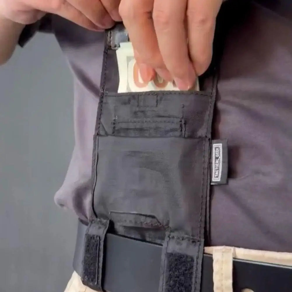 Anti-Theft Hidden Travel Waist Pouch | Secure Belt Bag Travel Waist Pouch Axl