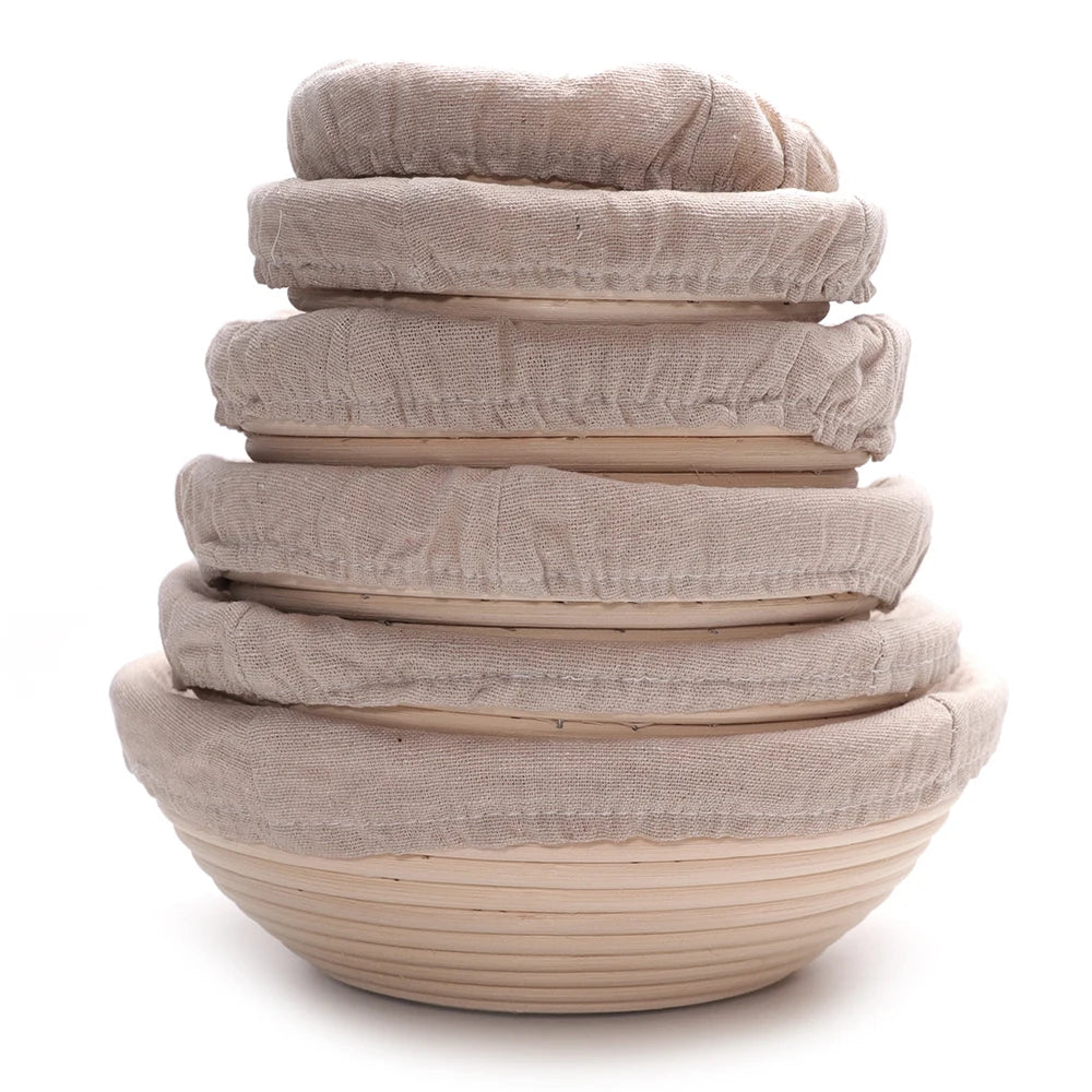 Banneton Bread Proofing Basket with Linen Liner | Leeseph Bread Proofing Basket Axl