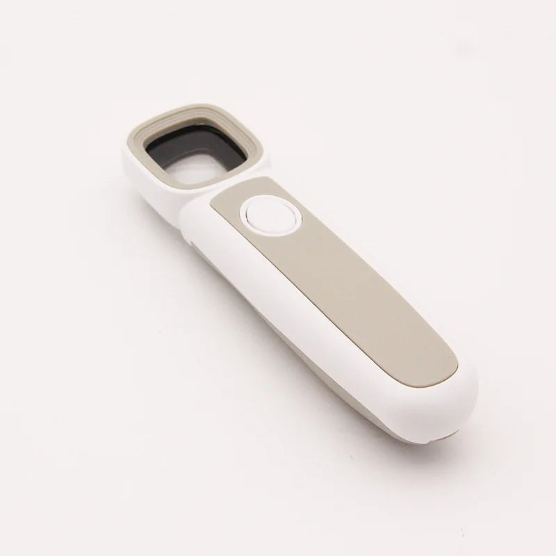 Handheld LED UV Magnifying Glass – HD Square Lens, 500X LED UV Magnifier Axl RJS-18070