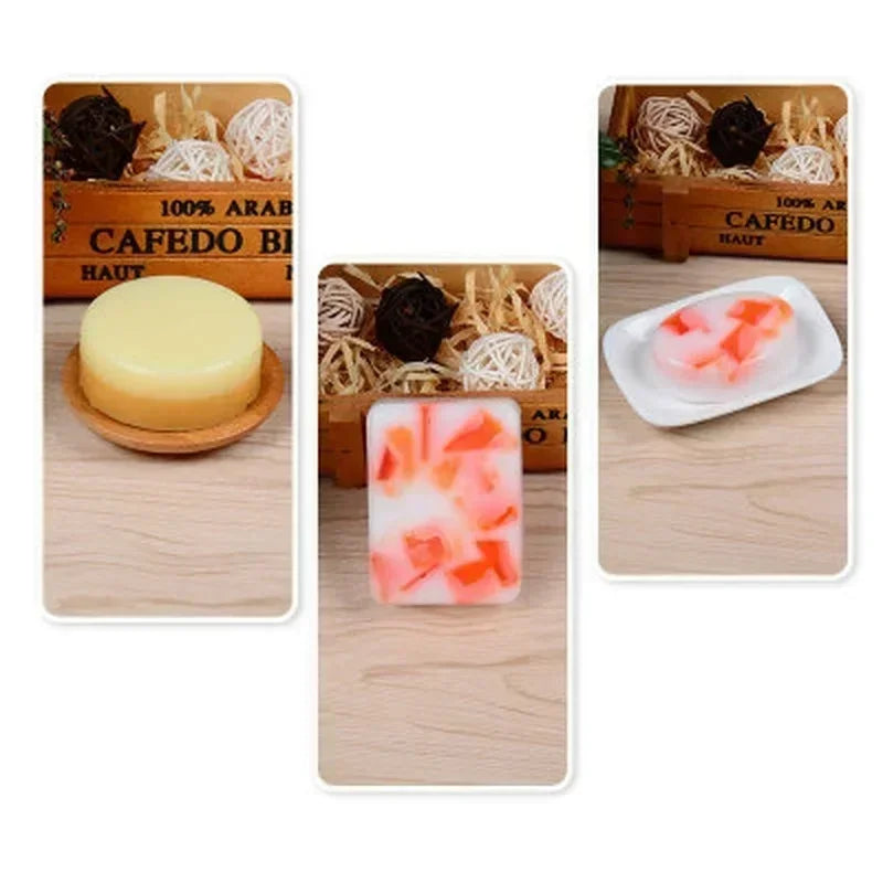 3D Silicone Soap Molds – Oval, Round & Square Handmade Mould Silicone Soap Mold Axl