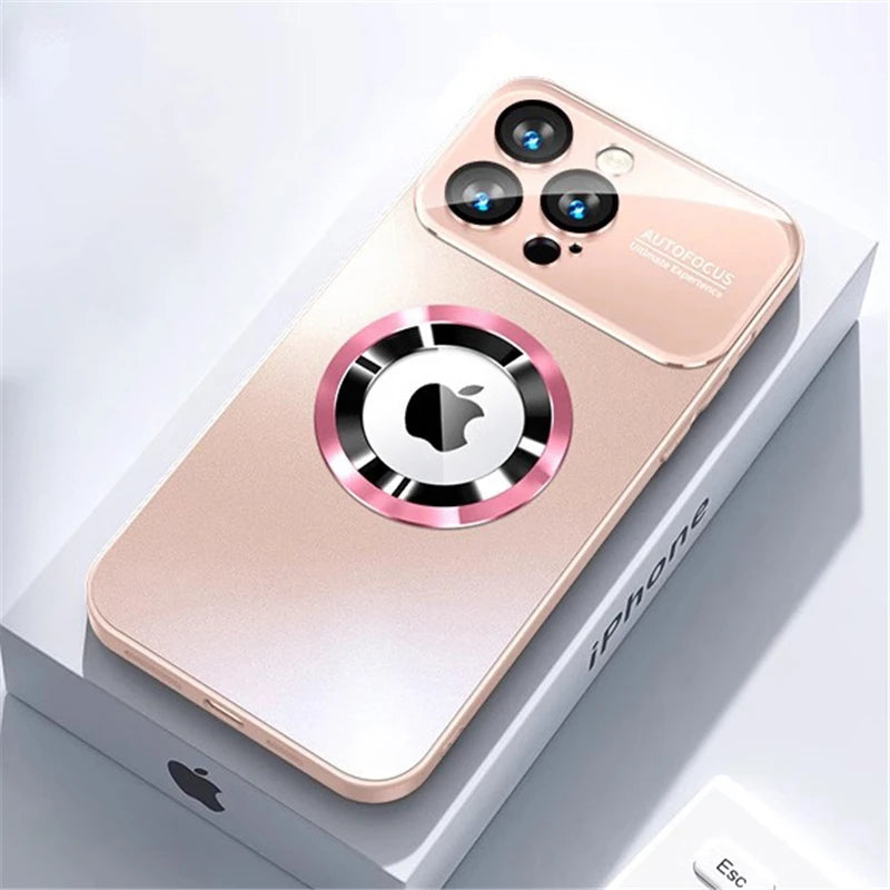 Titanium Matte Magnetic iPhone Case | MagSafe Compatible Magnetic Phone Case Axl