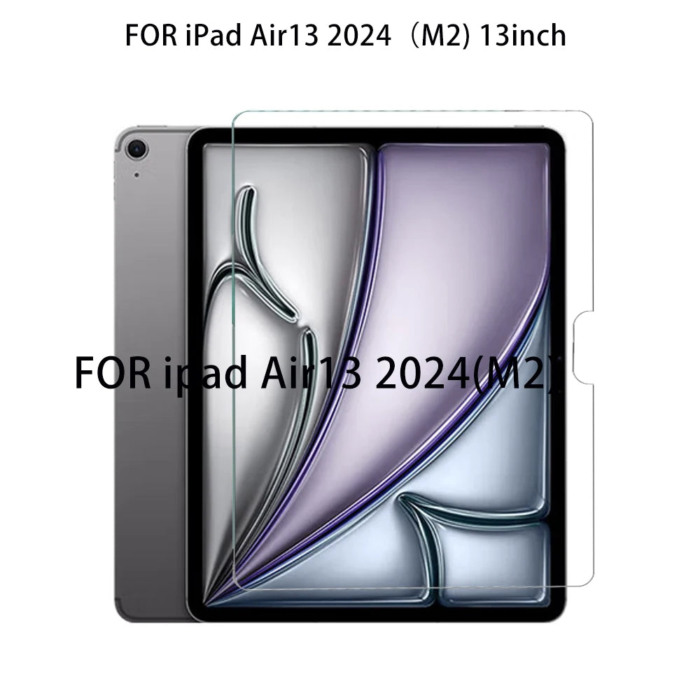 2-Pack Tempered Glass Screen Protector – iPad 10th Gen 10.9" Tablet Screen Protector Axl FOR AIR 13(M2) 2024