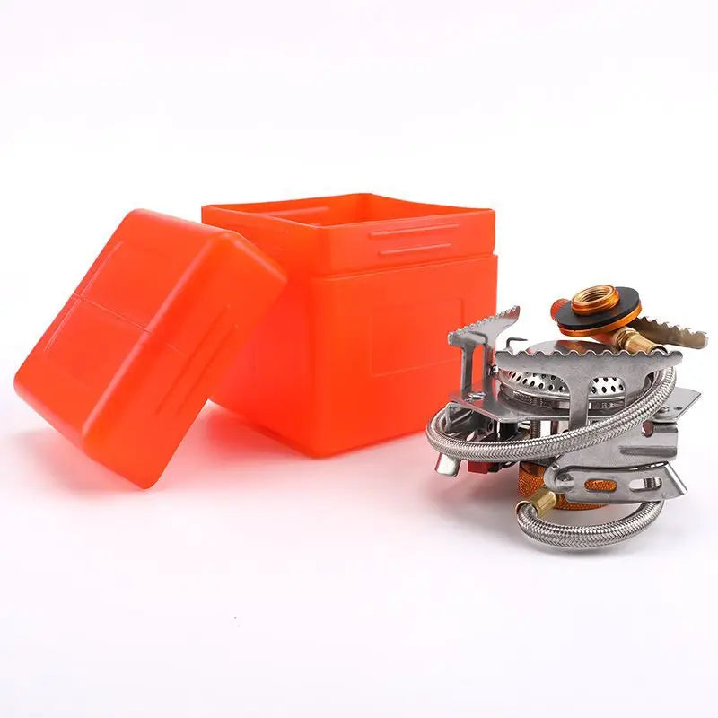 Portable Windproof Camping Gas Stove | Outdoor Hiking Burner Camping Gas Stove Axl