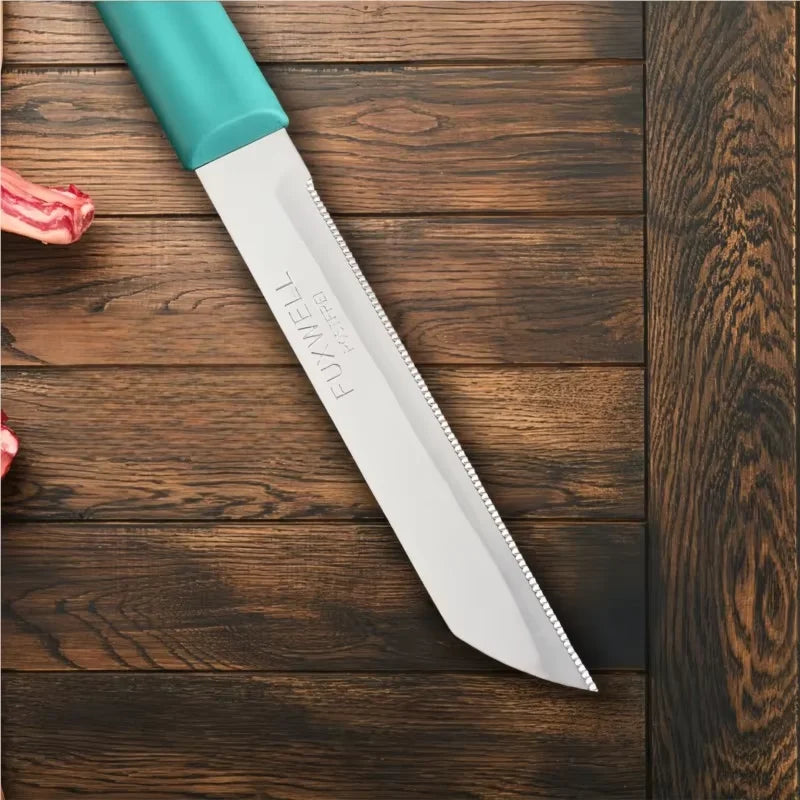 Stainless Steel Serrated Steak & Fruit Knife – Kitchen Knife Kit Steak Knife Kit Axl