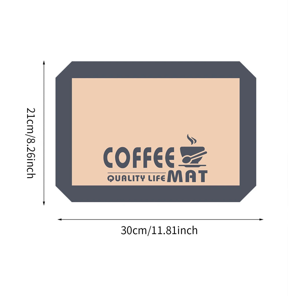 Silicone Coffee Mat – Anti-Slip Countertop Drying Mat Kitchen Silicone Mat Axl 30x21cm