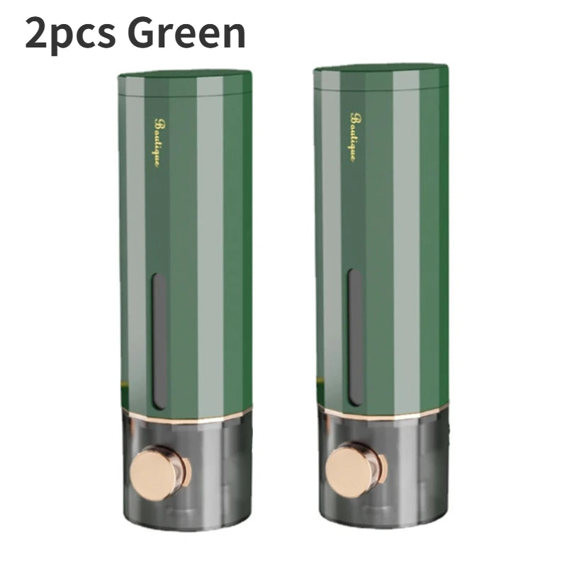 Wall Mounted Soap Dispenser 450ml – Manual Pump by BALASHOV Soap Dispenser Axl 2pcs green