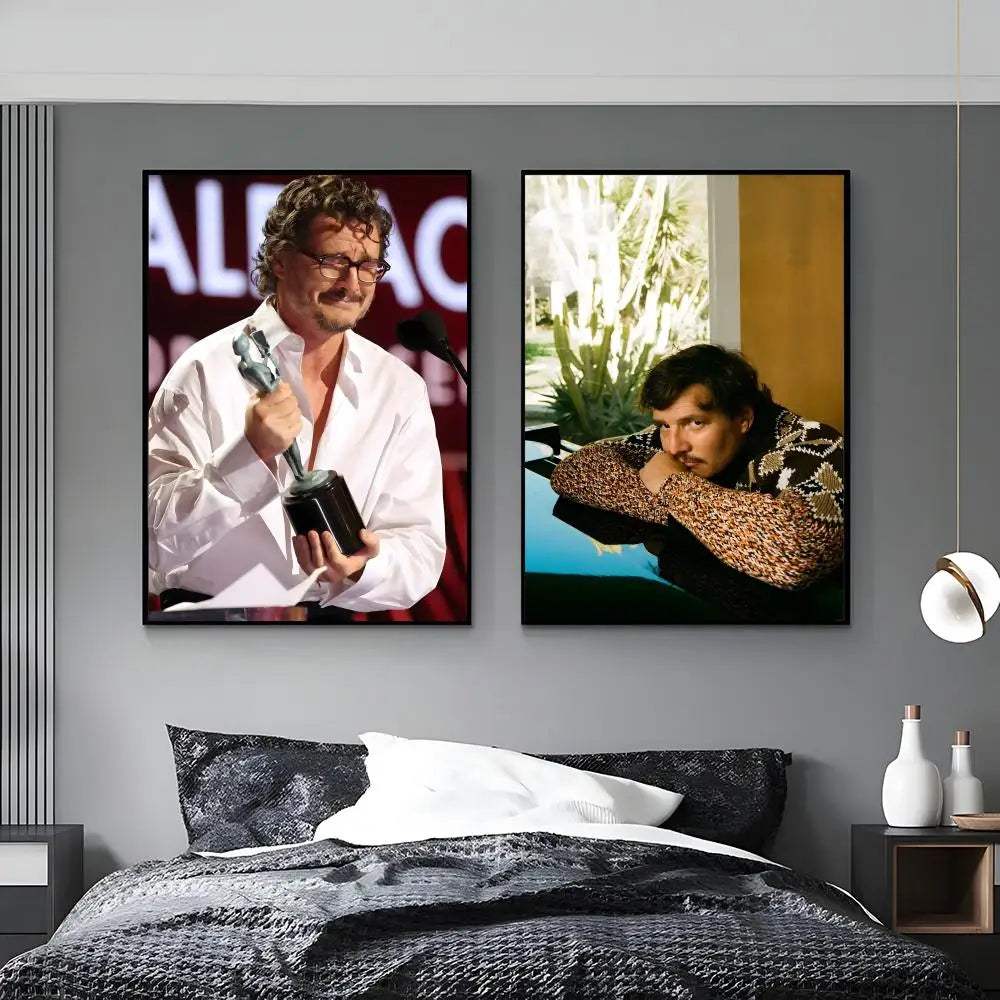 Pedro Pascal HD Wall Poster – Waterproof Sticky Art Print Wall Art Poster Axl