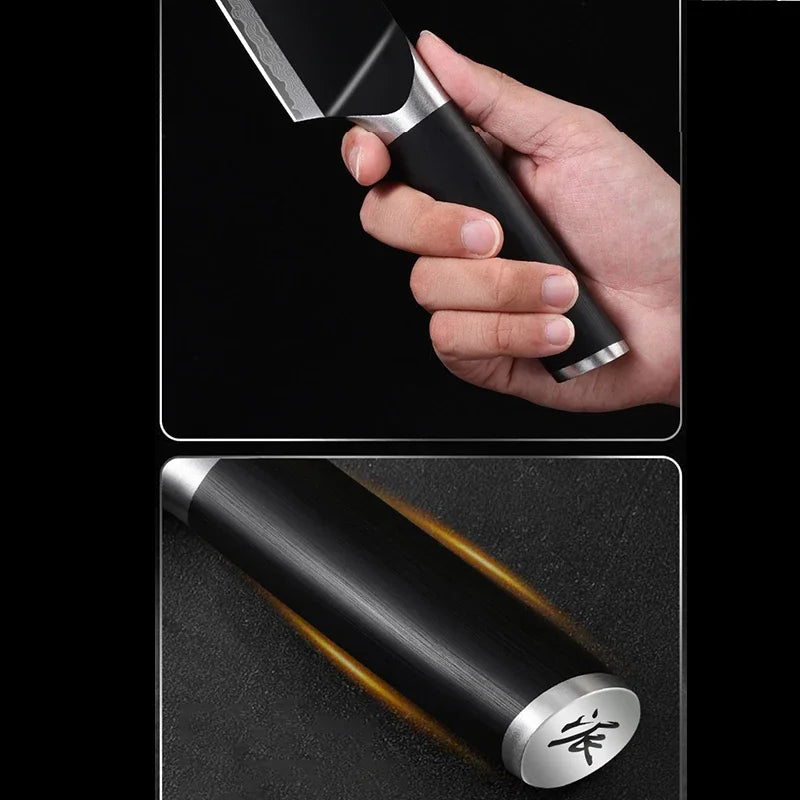 PLYS Damascus Steel Chef Knife – Japanese Style & Gift Box Damascus Chef Knife Axl