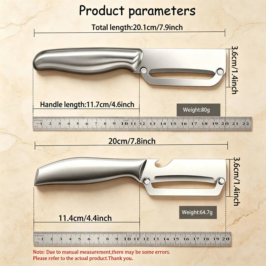 Stainless Steel Vegetable & Fruit Peeler – Potato & Pineapple Vegetable Peeler Axl