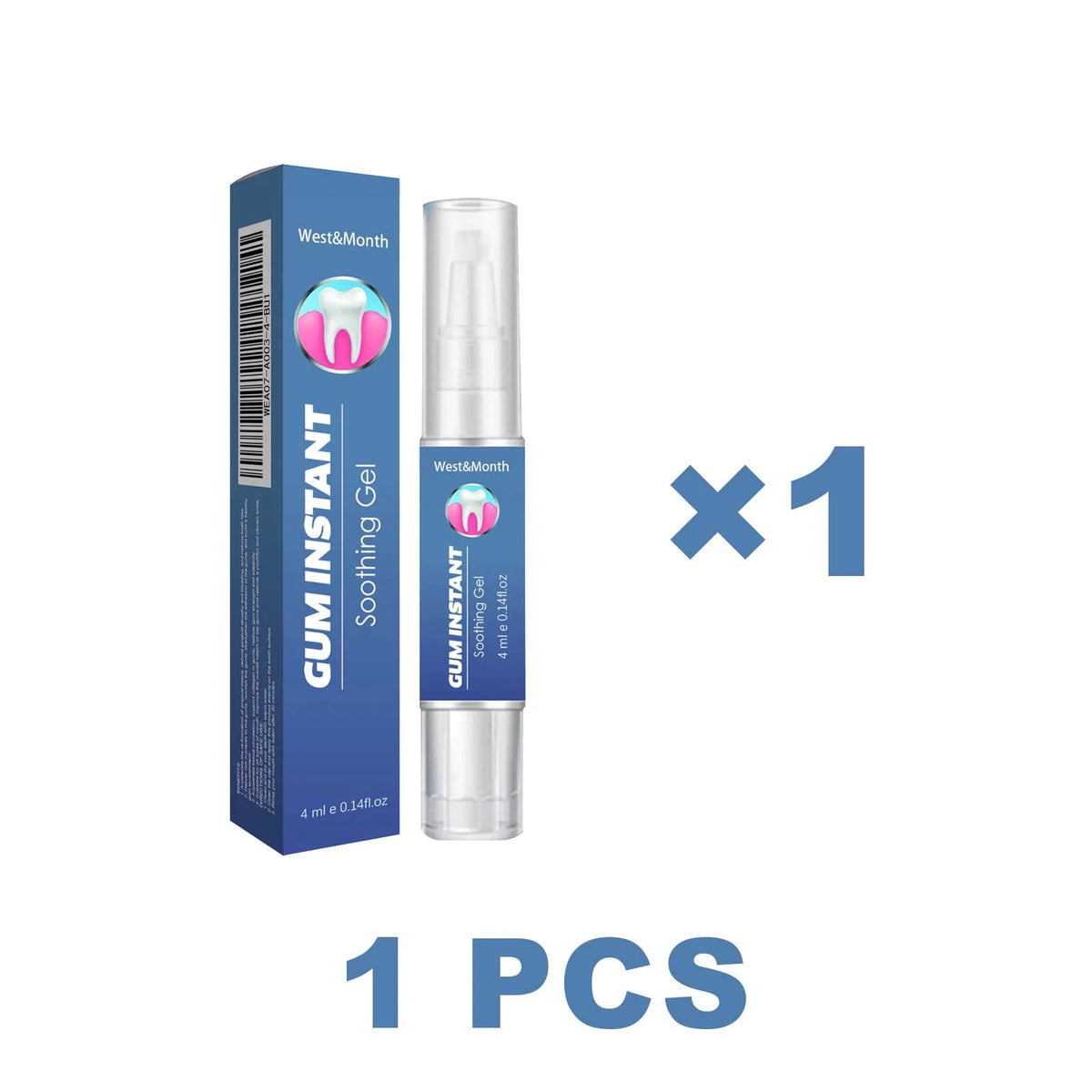 Gum Repair Strengthening Gel – Aloe Vera Deep Clean 4ml Oral Care Gel Axl 1 PCS