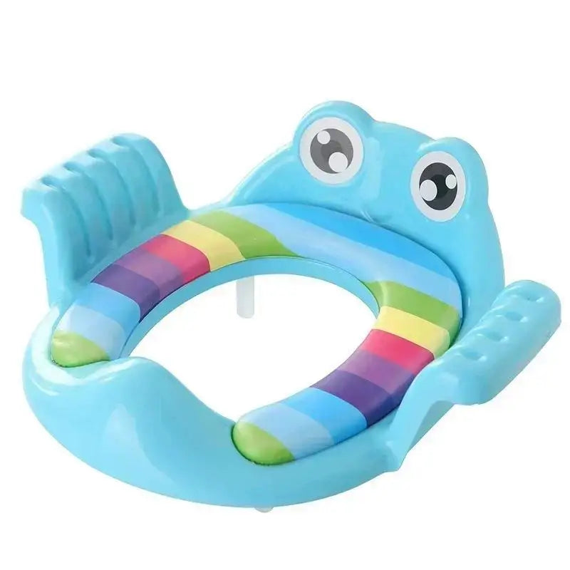 Baby Potty Training Toilet Seat with Armrest – Boys & Girls Potty Training Seat Axl