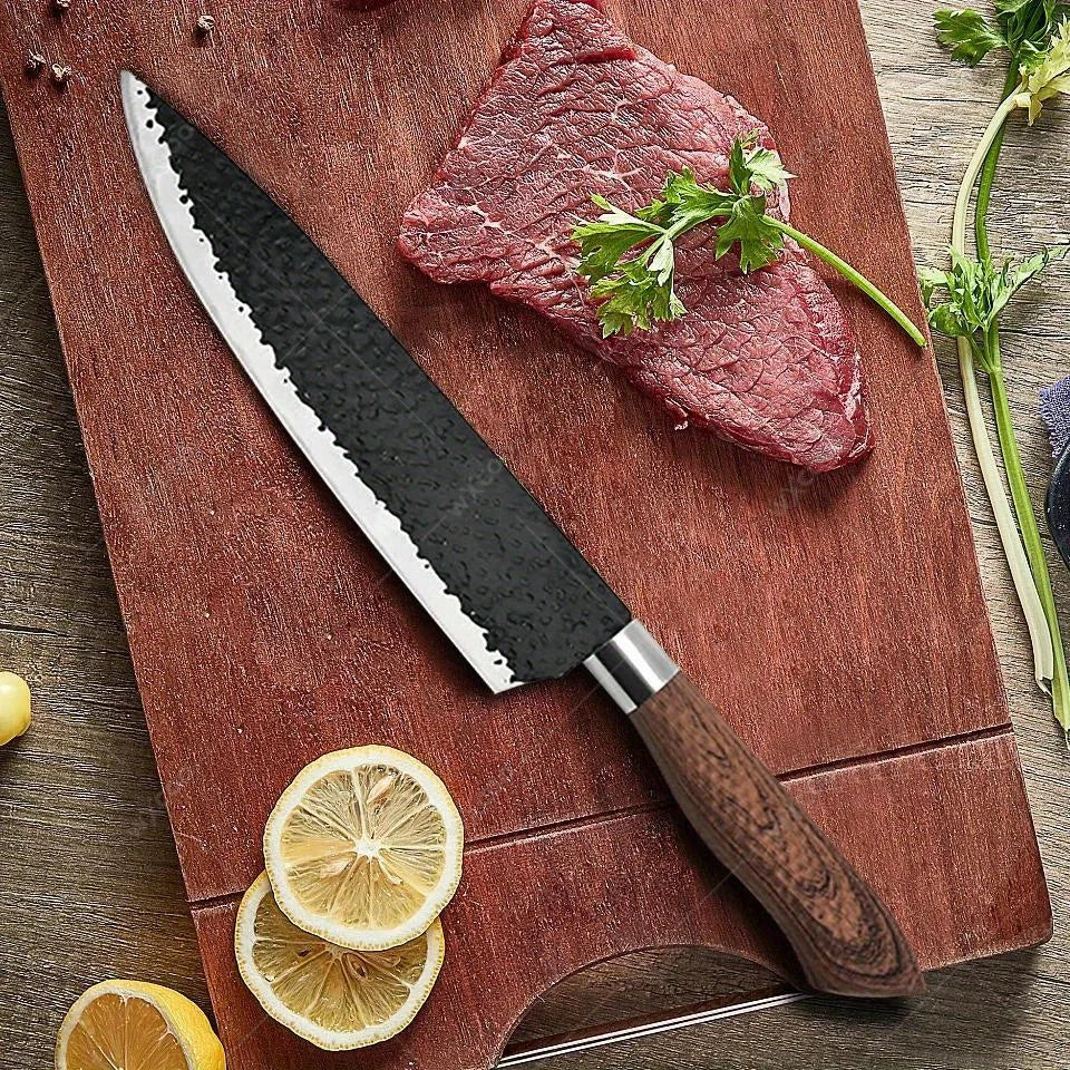 WXCOO 6-7 Piece Kitchen Knife Set | Stainless Steel Chef Knives Kitchen Knife Set Axl