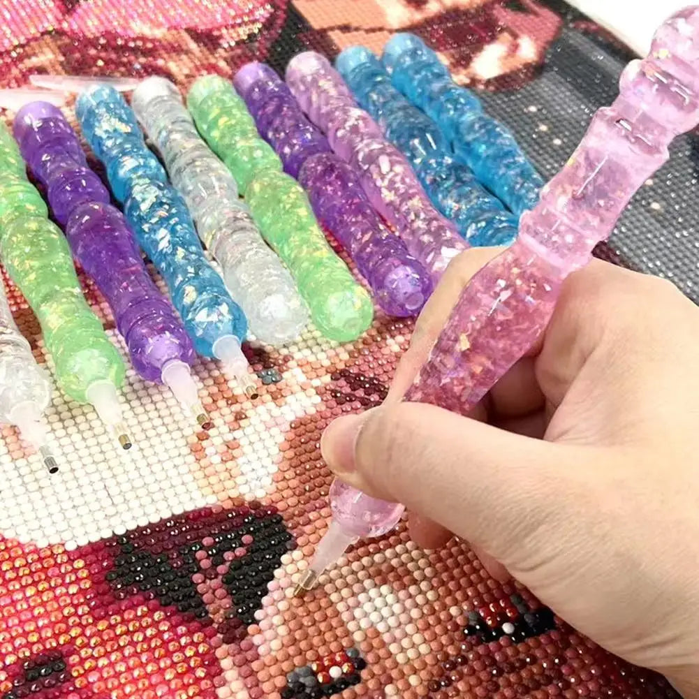 5D Diamond Painting Pen with 12 Replaceable Tips | Dotting Tool Diamond Painting Pen Axl