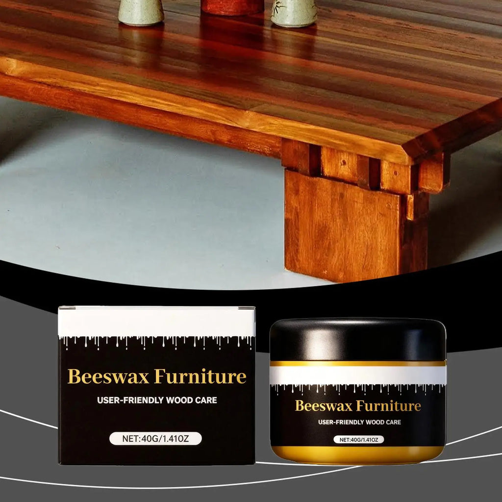 40g Beeswax Wood Conditioner – Furniture & Floor Polish Wax Wood Polish Wax Axl