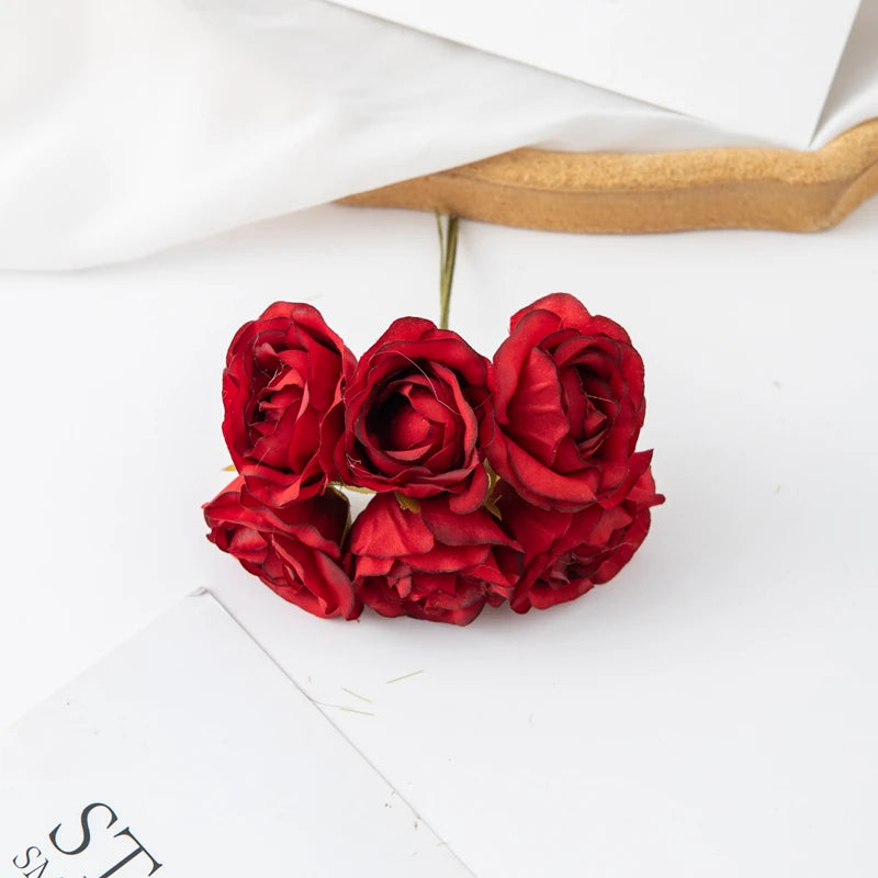 Silk Carnation Artificial Flowers UV Protection – 6 or 18 Pcs Artificial Silk Flowers Axl 9 18pcs