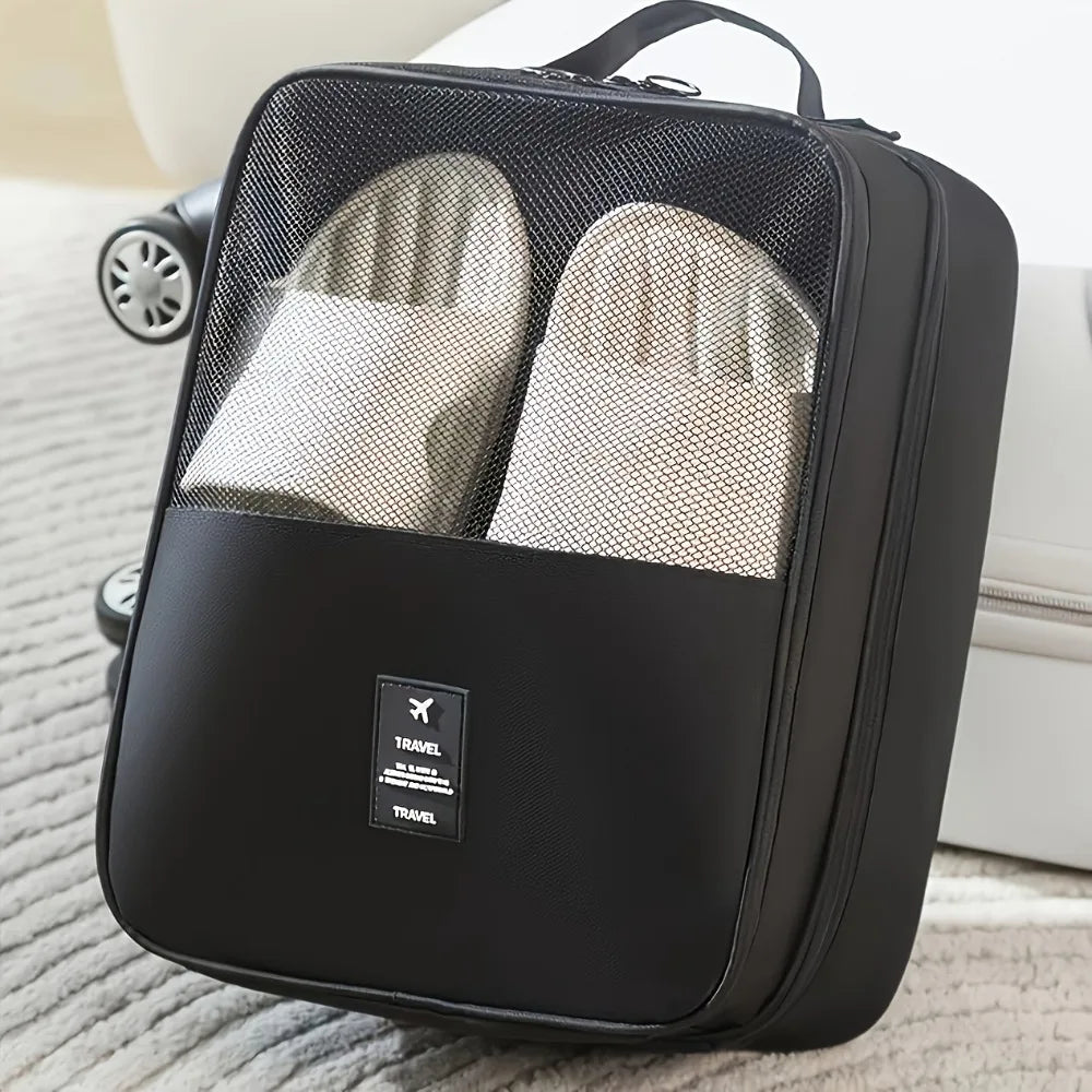 Travel Shoe Bag – 3-Pair Dustproof & Breathable Storage Travel Shoe Bag Axl