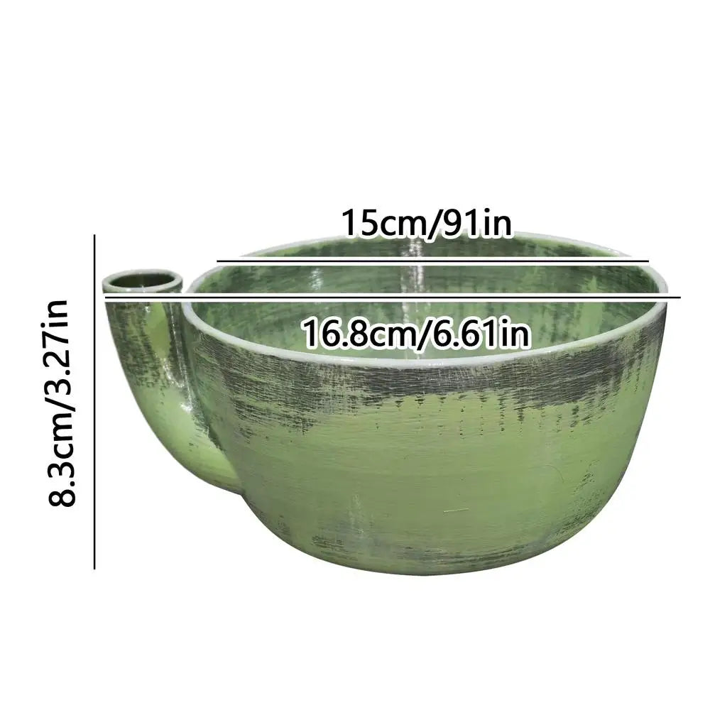Self-Rotating Berry Bowl – 3D Printed Fruit Washing Basket Fruit Washing Bowl Axl Green
