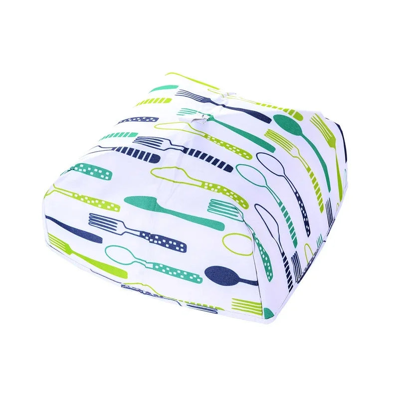 Foldable Aluminum Foil Food Cover – Insulated Dining Table Lid Food Cover Axl Green L