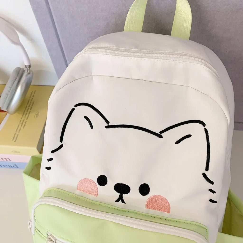 Kawaii Kitty Mini Backpack – Kids & Women's Cute Schoolbag Kids Mini Backpack Axl