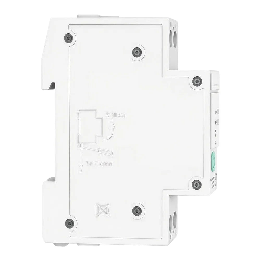Smart Rail Switch 32A Zigbee 3.0 – Energy Monitor & Automation Smart Rail Switch Axl