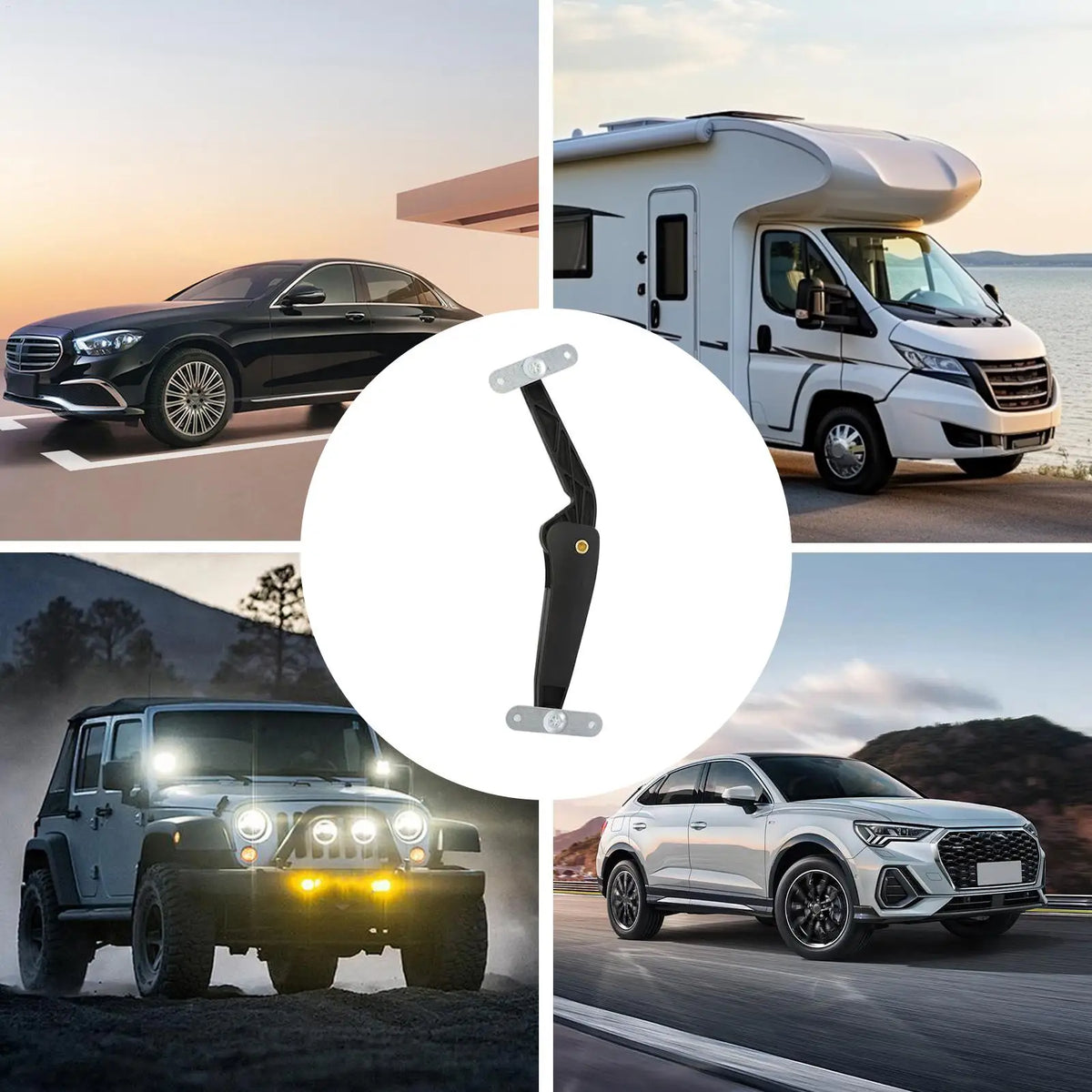 Roof Box Support Arm – Shock Absorbing, Rustproof Car Carrier Roof Box Support Arm Axl