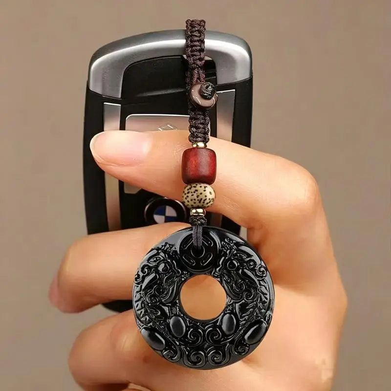 Pi Xiu Feng Shui Keychain – Chinese Lucky Charm for Car & Bag Keychain Charm Axl A9