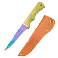 InLeung Stainless Steel Boning Knife – Forged Chef Kitchen Knife Kitchen Knife Axl knife with cover