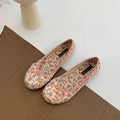 Women's Floral Ballet Flats – Butterfly-Knot Slip-On Dress Shoes Women's Ballet Flats Axl Floral 35