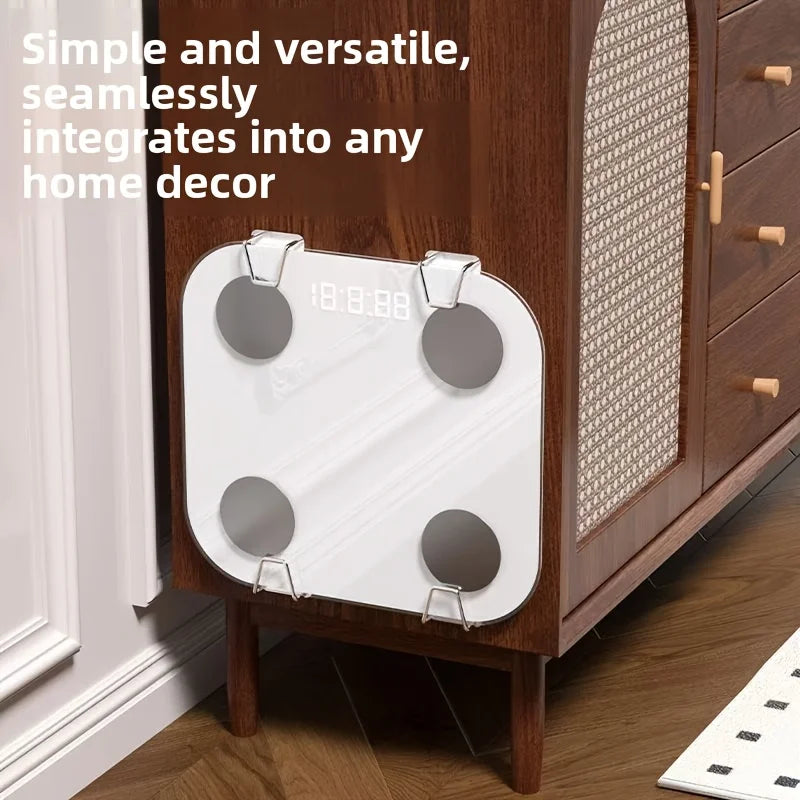 Wall-Mounted Weight Scale Holder | Stainless Steel Bracket Wall Storage Rack Axl