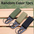 Nylon Carabiner Key Hook Belt Clip | Outdoor Camping Buckle Carabiner Belt Clip Axl Random Color 1pcs
