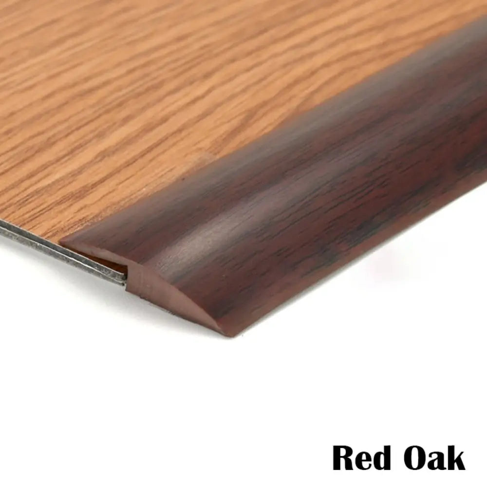 Self-Adhesive PVC Floor Transition Strip – 100cm Threshold Cover Floor Transition Strip Axl Red Oak