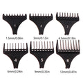 6-Pc Hair Trimmer Guide Comb Set – T9 Blade Guards 1.5–12mm Trimmer Guide Combs Axl Onesize